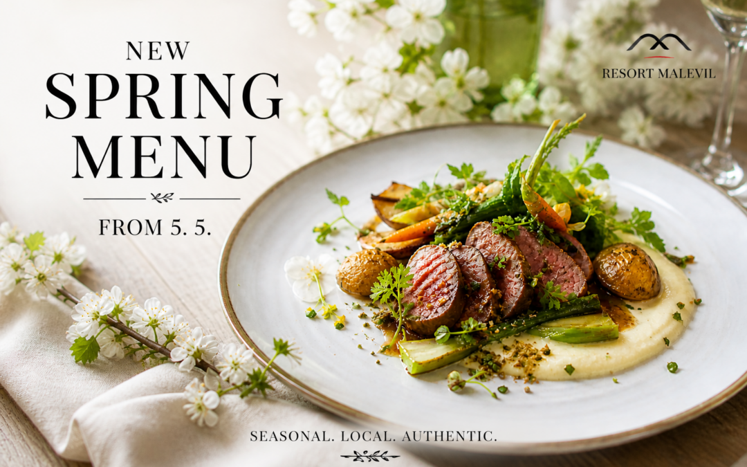 New Spring Menu at Resort Malevil starting May 5